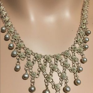 RARE 👰 artisan made silver *match bracelet* necklace